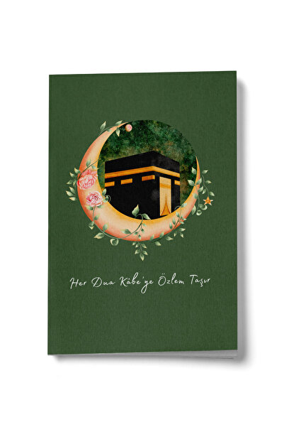 Bi Dünya Haber Mini Notebook Carrying Longings for the Two Kaaba's