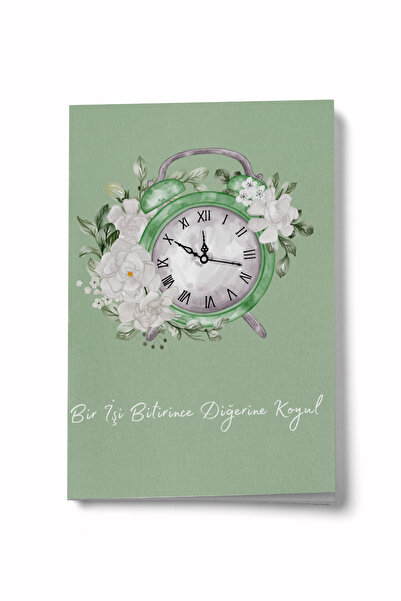 Bi Dünya Haber When One Job Is Done, Put It in the Other Person's Mini Notebook.