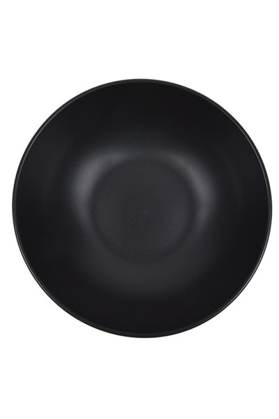 SHOPIENS Bol, Shopiens, Ceramica, Negru, Stil Nordic, 1700ml, Ø23cm