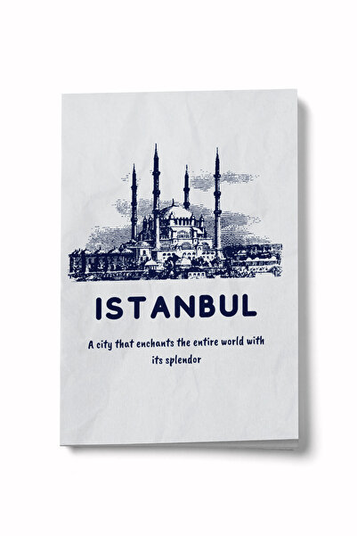 Bi Dünya Haber The Enchanting City of Istanbul Mini Notebook