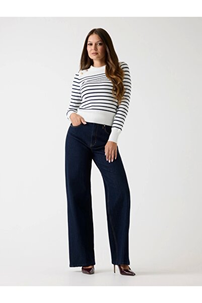 Guess Helen Kadın Çok Renkli Yün Karışımlı Triko W5BR36Z0422-S00J