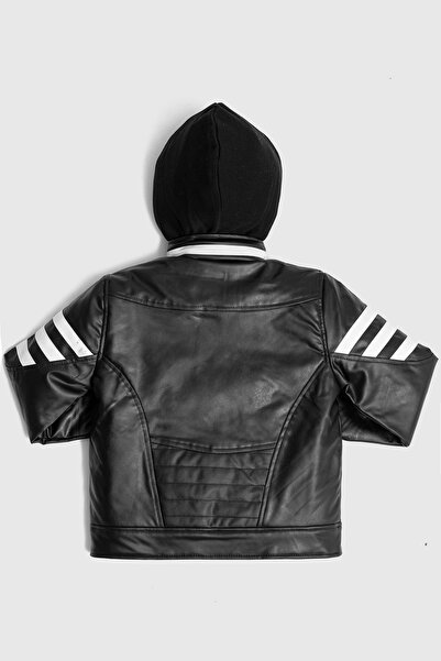 Go Veform Combed Cotton Detachable Hood Faux Leather