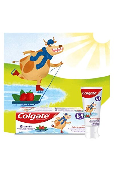 Colgate TOOTHPASTE KIDS 6-9 YRS STRWBERRY MINT 60ML (Pack of 48)