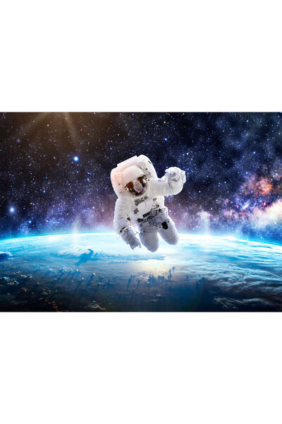 VIODESIGN Fototapet Copii, autoadeziv, Astronaut Spatiu , multicolor, 80x120 ...