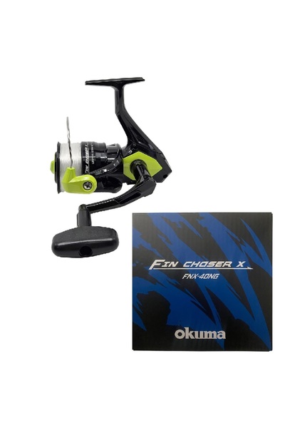Okuma Fin Chaser X FNX-40NG Neon Yeşil Olta Makinesi (Misinalı)