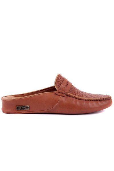 SailLakers - Жіночі домашні капці з натуральної шкіри 109-557-X