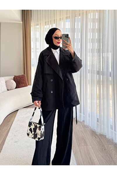 feiruz Premium Kumaş Astarlı TrenchCoat