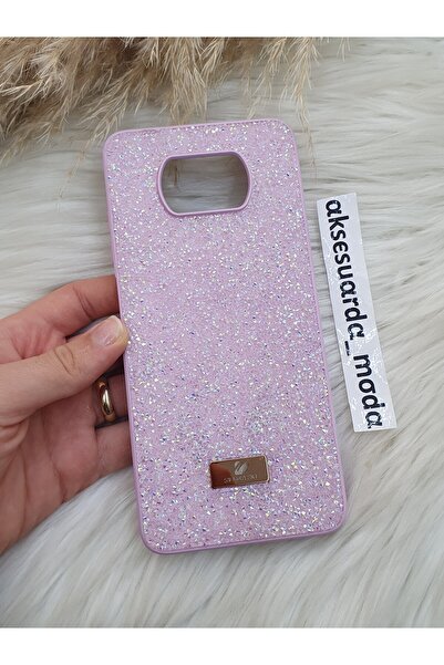 ZB Aksesuarda Moda XİAOMİ POCO X3 - X3 NFC - X3 PRO Uyumlu Swrovski Taşlı Kılıf