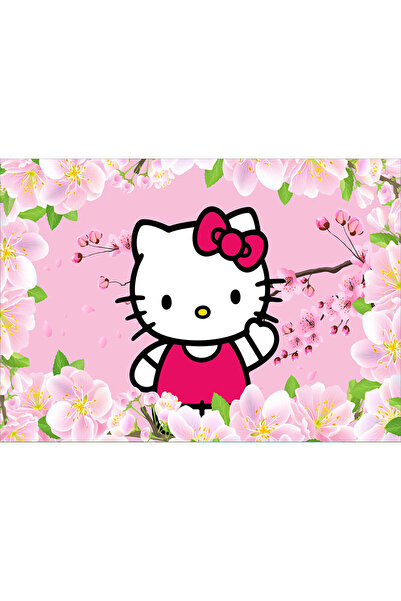 VIODESIGN Fototapet copii hello kitty hello, autoadeziv, 80x120 cm