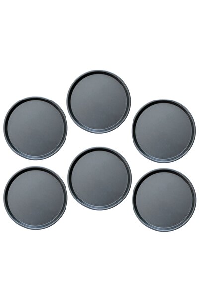 Raki Set 6 tavi de copt pizza 32xh1,7cm