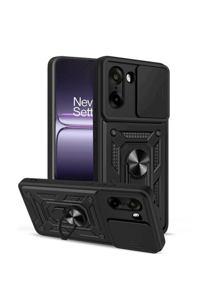 Techsuit Husa OnePlus Nord CE 5 protectie camera CamShield Series, negru