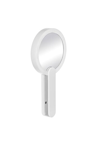 SHOPIENS Oglindă de buzunar Shopiens®, rotundă cu 12 lumini LED albe și mâner...