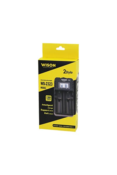 Go İthalat 2Lİ PİL ŞARJ ALETİ 1200 mA - 2400mA FİŞLİ = 100-240V ETC & 16340 &...