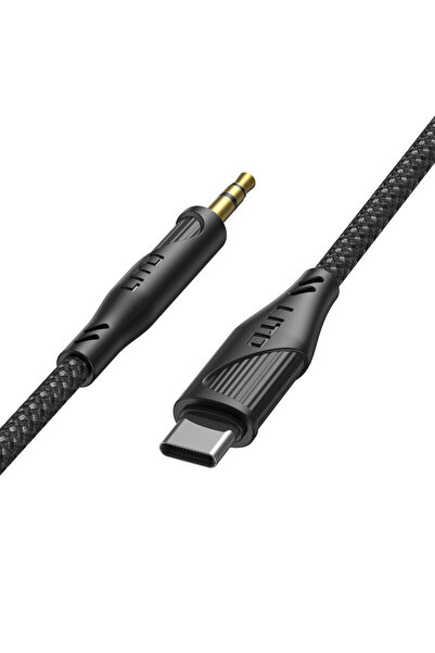 Lito Adaptor audio Type-C la Jack 3.5mm LA02, 1m, negru