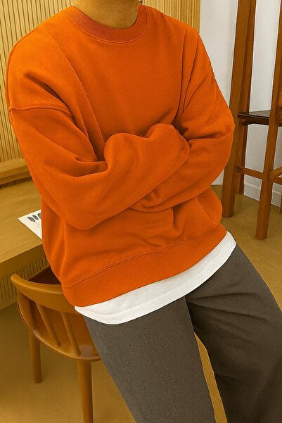 DM DOLCE MORE سترة رياضية يونيسكس من القطن الممشط بثلاث خيوط