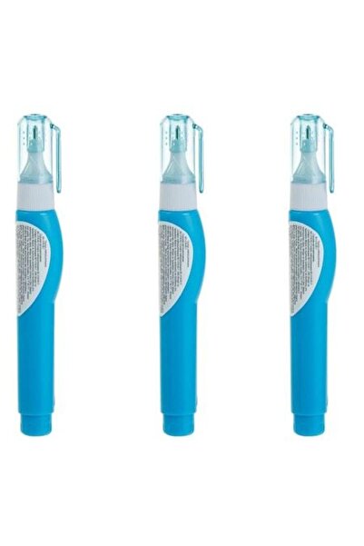 SHOPIENS Set Pixuri Corectoare 3 Buc cu Varf Metalic Uscare Instantanee