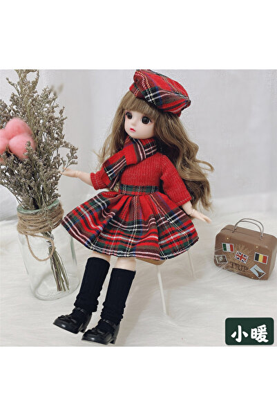 Choice دمية وملابس A5 30 سم دمية سمينة 12 مفصل متحرك 1/6 فستان بناتي ثلاثي ال...