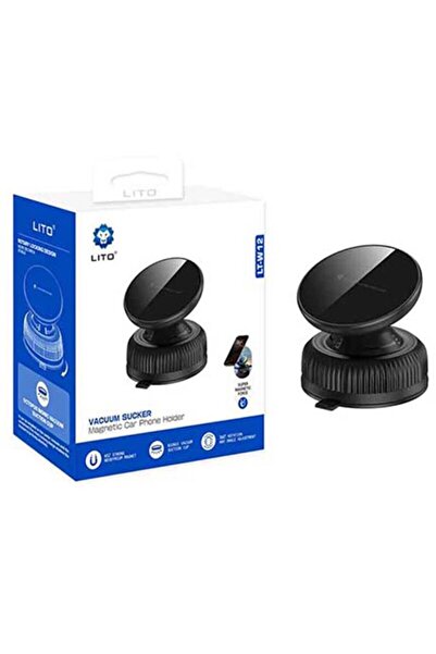 Lito Suport magnetic pentru telefon auto, pentru bord, Lito, negru, LT-W 12