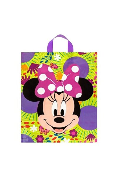 SHOPIENS Sacosa Plastic Colorata Cu Minnie 40x10x50cm Pentru Ambalare Cadouri...