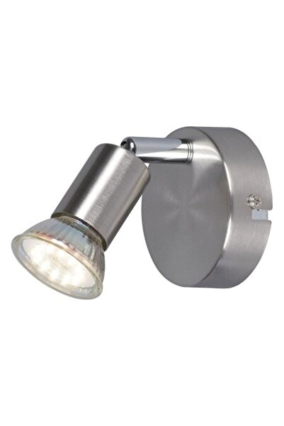 SHOPIENS Lampa Spot Nichel Satinat Plafoniera Perete Tavan GU10 5W Ø8x10cm