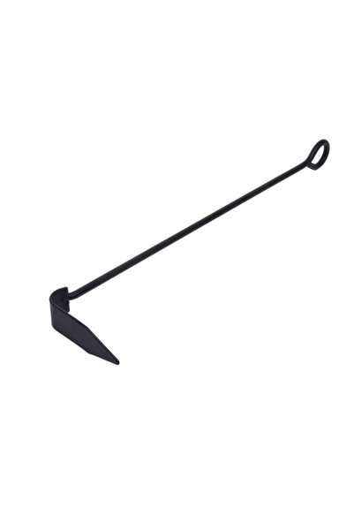 TOPI TOY Accesoriu extractor din metal pentru soba sau semineu, 53 cm, negru