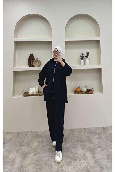 lurex moda Zippered Suit