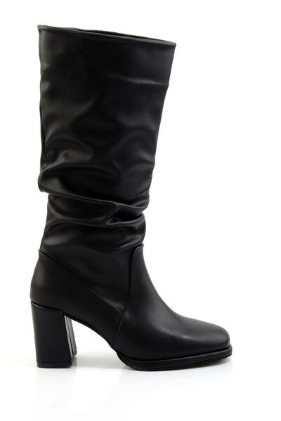 Bambi Siyah Kadın Çizme K03527400109