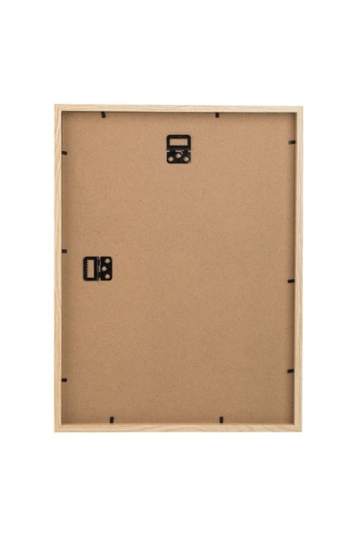 SHOPIENS Decorative Frame Wood MDF with Mat Glass 32x42cm for Photos