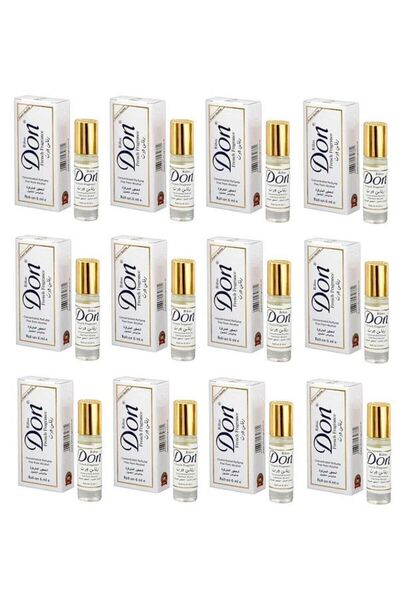 Don Rivas Don 12 Pieces French Perfume Concentrated Roll-On Alcohol-Free - 12 x 6 ml