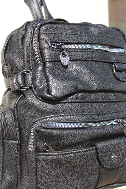 Yama Yagi Soft Leather Nine Compartment Women's Backpack (31X40)