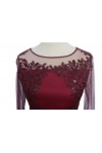 Tyana Art Rochie de gala bordo
