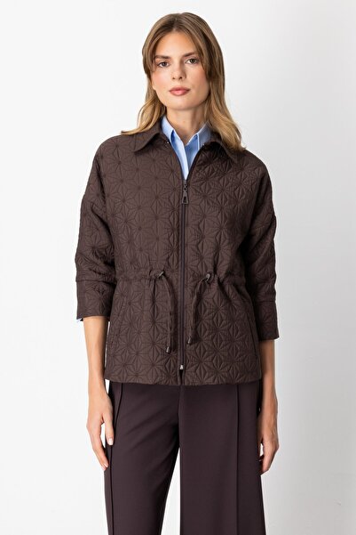 ON Beli İpli Kapitone Ceket