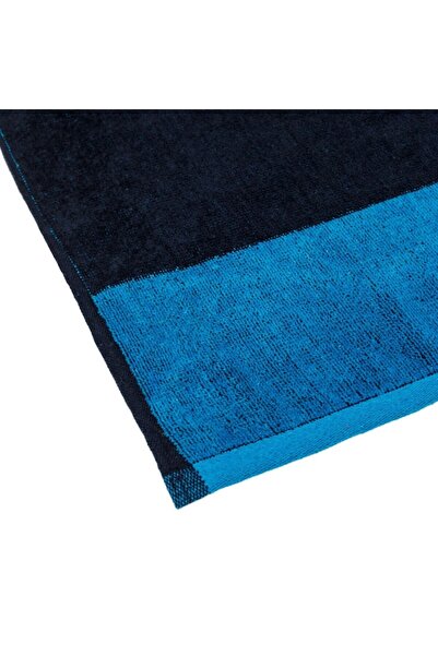 SHOPIENS Beach Towel Shopiens®, Turquoise Blue with 'Nothing but Chill' Print, 180 x 100 cm