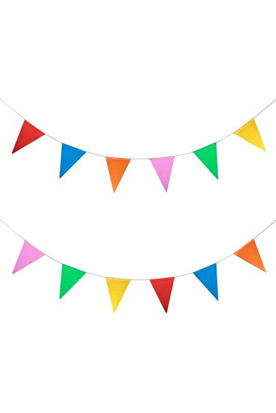 OEM Stegulete de Petrecere Colorate din Plastic 10m - 18buc