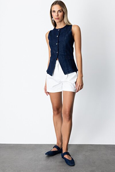 Mi Pret a Porter Mi Düğme Detaylı Yelek