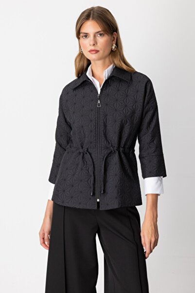 ON Beli İpli Kapitone Ceket