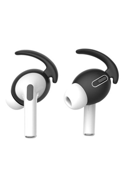 PadForce Set de dopuri de urechi din silicon pentru Apple AirPods Pro Gen 2, cu cârlig pentru urechi, anti-alunecare, anti-pierdere