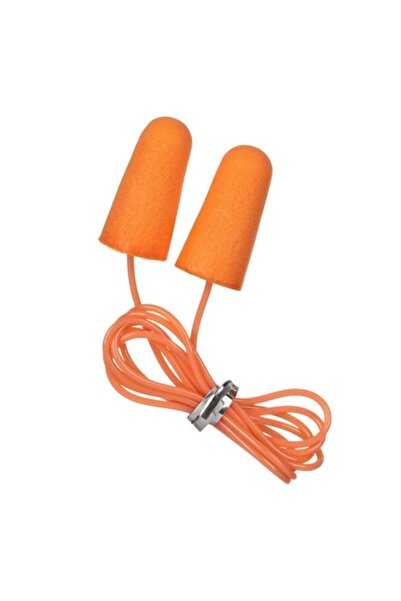 SHOPIENS Set 2 perechi de dopuri de urechi Shopiens® cu șnur portocaliu