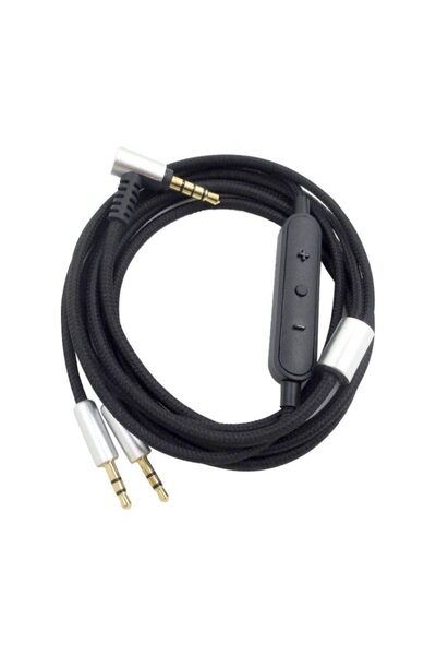 PadForce Cablu audio pentru căști Sol Republic V8, V10, V12, mufă Jack 2.5mm la Jack 3.5mm, control volum