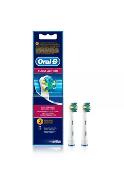 Oral-B رؤوس فرشاة الأسنان الكهربائية - قطعتين