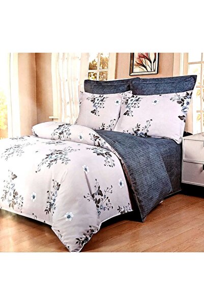 Casa Pucioasa Lenjerie pat dublu, din Finet, Pucioasa, 6 Piese, Cearceaf 230x250 cm