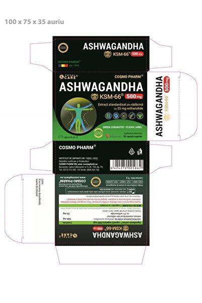 Cosmo Pharm ASHWAGANDHA KSM-66