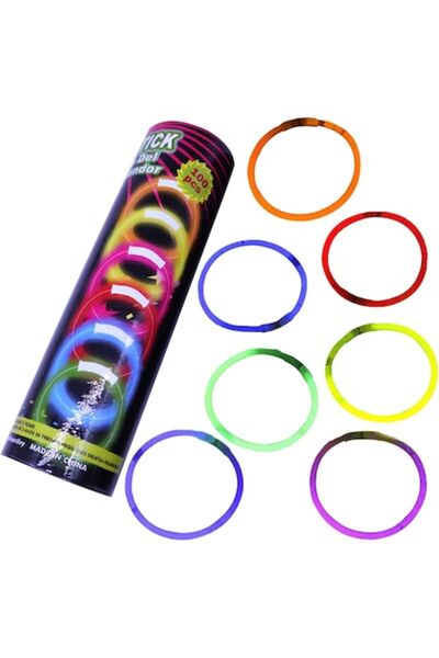 cribeau Set brățări fosforescente pentru petrecere, Cribeau®, 100 buc