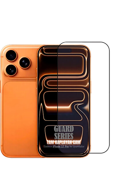 Evax (Guard Tam) iPhone 17 Pro Uyumlu Tam Kaplayan Guard Serisi Temperli Cam ...