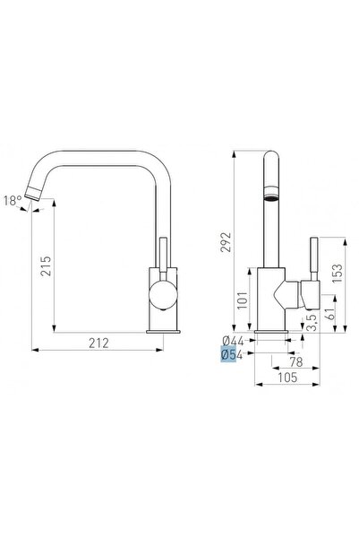 FERRO Ratio baterie stativa bucatarie