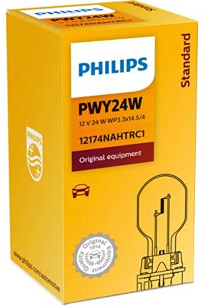 Philips Bec de semnalizare 12V PWY4W Hiper Vision, model 12174NAHTRC1