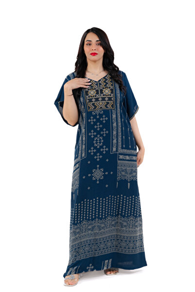 amaan Traditional Kashmiri Cotton Jalabiya I Arabic Dress I Women Modern Embroidered I Women's Dress
