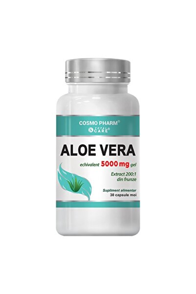 Cosmo Pharm Capsule Aloe Vera - Echivalent 5000 mg Gel