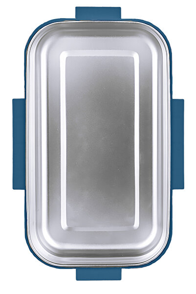 Emofom Aura Double Layer Lunch Box (450 ml + 400 ml) Stainless Steel Food Storage Container