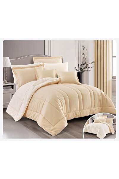 SNOOZYL Plain double hotel bed sheet with microfiber filling for hotel comfort